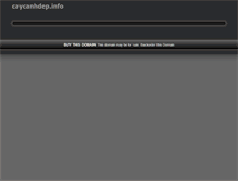 Tablet Screenshot of caysi.caycanhdep.info