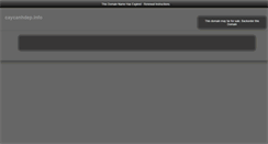 Desktop Screenshot of caycanhsoctrang.caycanhdep.info